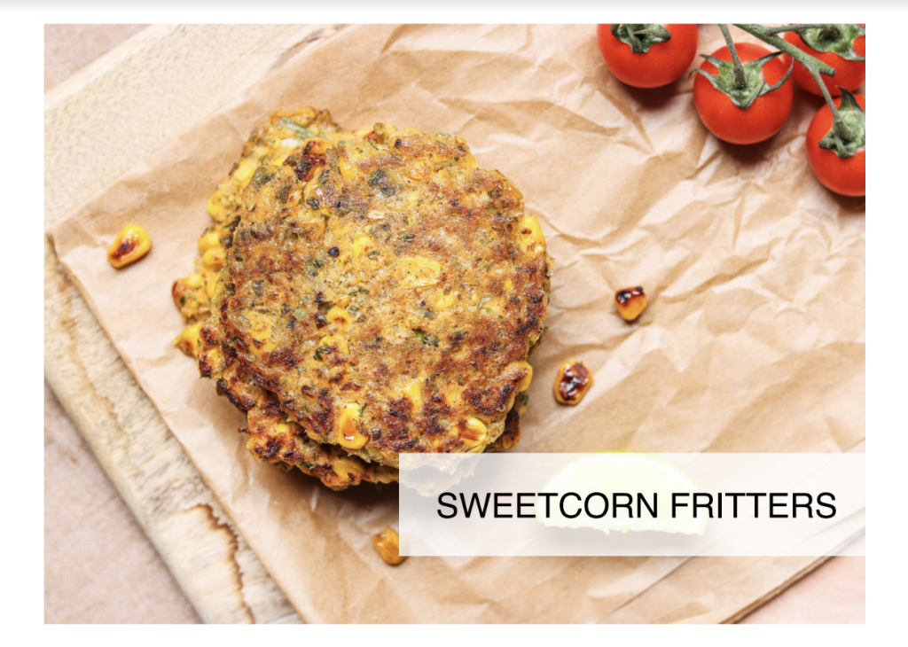 Abfab fit - Quick Sweetcorn Fritters